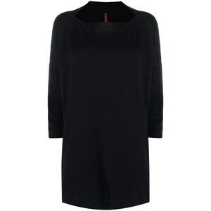 DANIELA GREGIS Boat Neck Knit Dress Women BLUE Sweaters & Knitwear